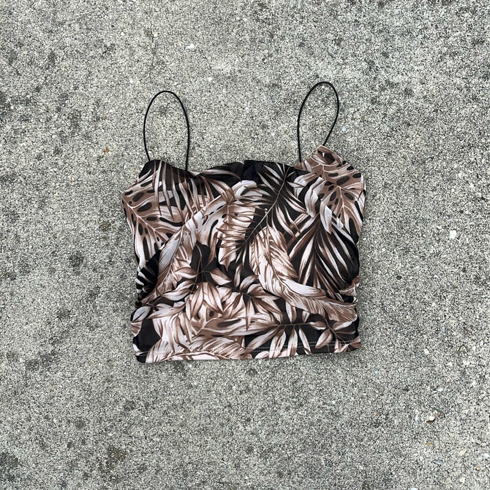 Leaf Patterned Shirt